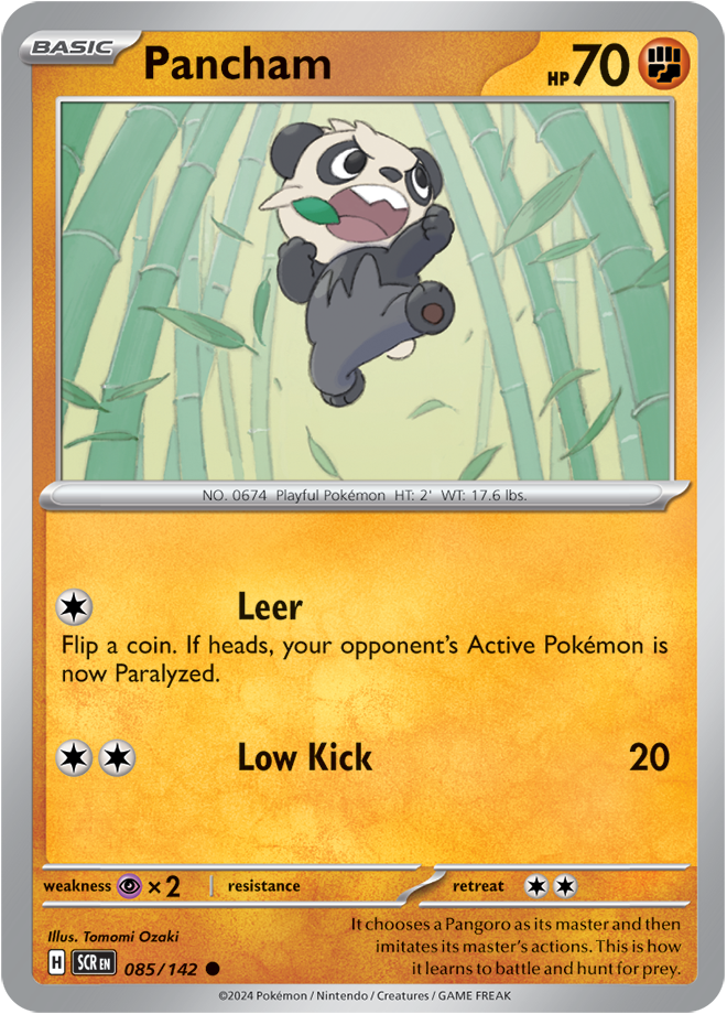 Scarlet & Violet Stellar Crown 085/142 Pancham