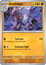 Scarlet & Violet Surging Sparks 100/191 Annihilape Reverse Holo