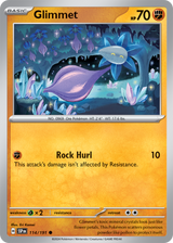 Scarlet & Violet Surging Sparks 114/191 Glimmet Reverse Holo