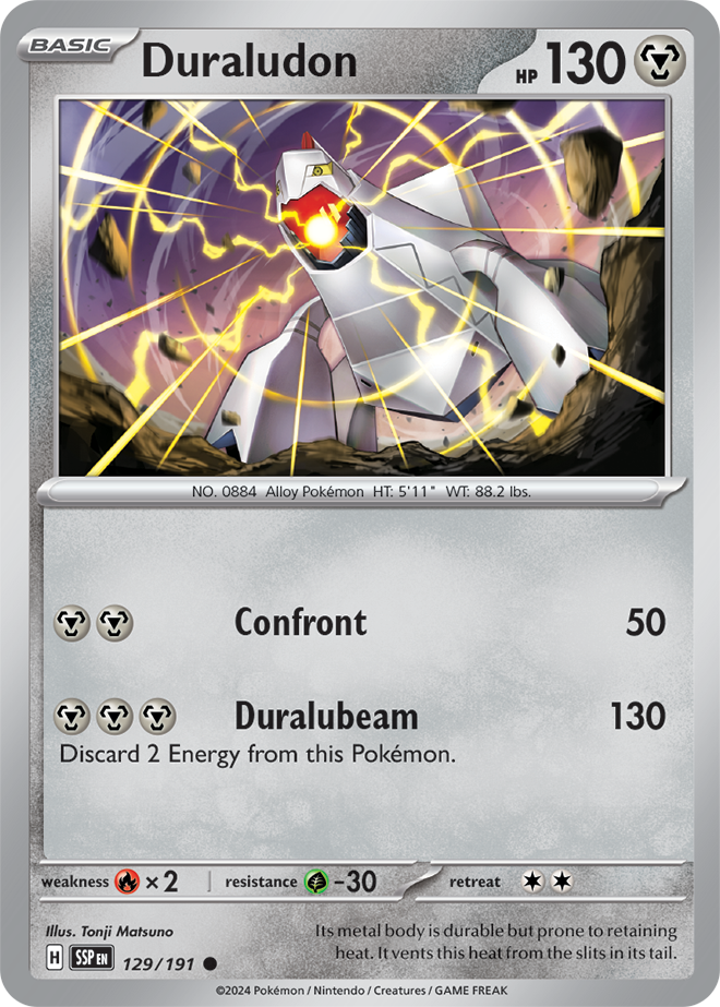 Scarlet & Violet Surging Sparks 129/191 Duraludon