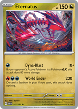 Scarlet & Violet Surging Sparks 141/191 Eternatus Holo