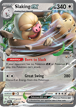 Scarlet & Violet Surging Sparks 147/191 Slaking EX