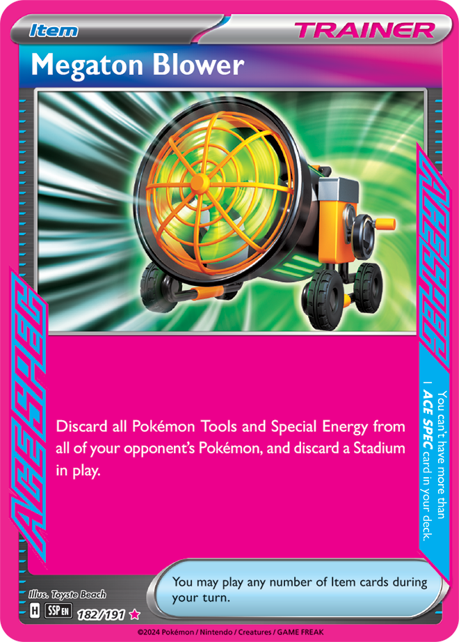 Scarlet & Violet Surging Sparks 182/191 Megaton Blower