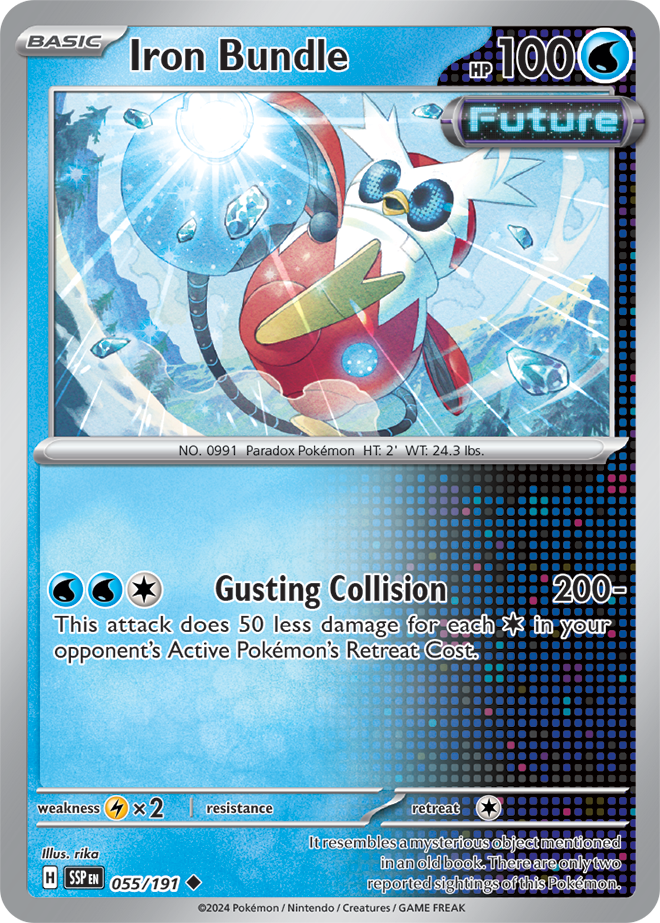 Scarlet & Violet Surging Sparks 055/191 Iron Bundle
