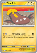 Scarlet & Violet Surging Sparks 064/191 Stunfisk Reverse Holo