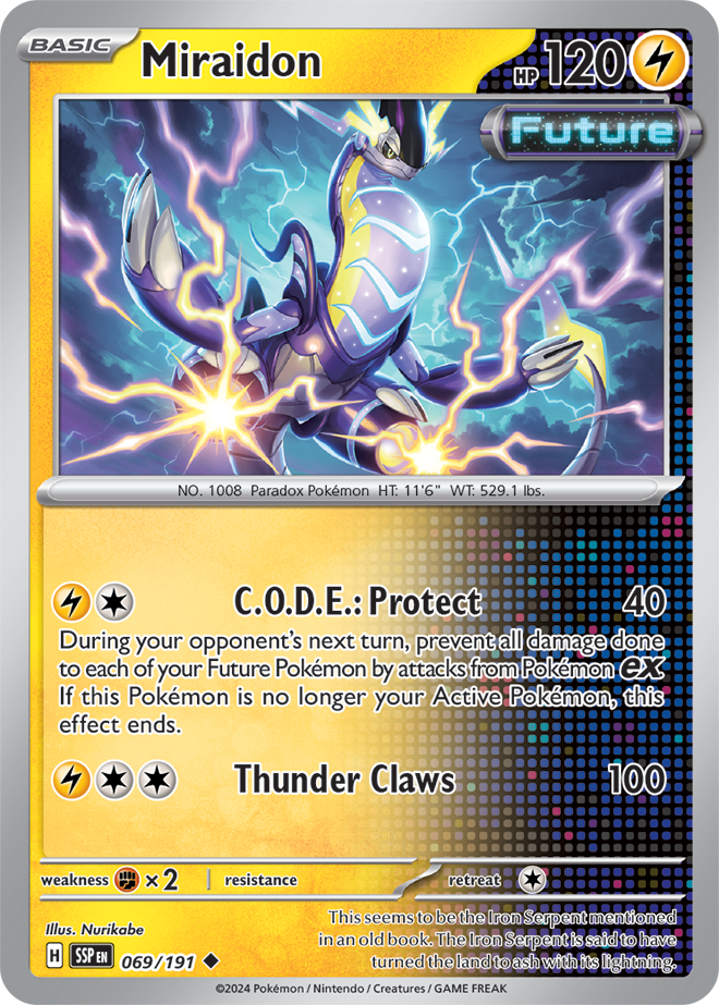 Scarlet & Violet Surging Sparks 069/191 Miraidon