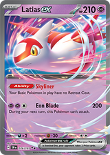 Scarlet & Violet Surging Sparks 076/191 Latias ex