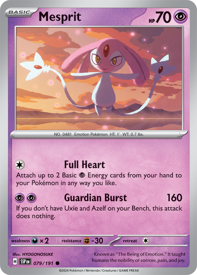 Scarlet & Violet Surging Sparks 079/191 Mesprit