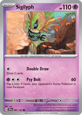 Scarlet & Violet Surging Sparks 081/191 Sigilyph