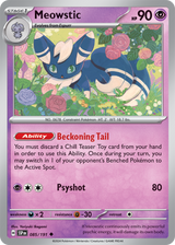 Scarlet & Violet Surging Sparks 085/191 Meowstic