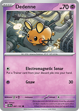 Scarlet & Violet Surging Sparks 087/191 Dedenne