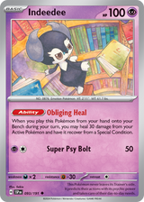 Scarlet & Violet Surging Sparks 093/191 Indeedee