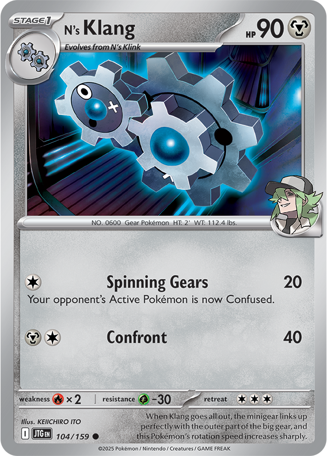 Scarlet & Violet Journey Together 104/159 N’s Klang Reverse Holo