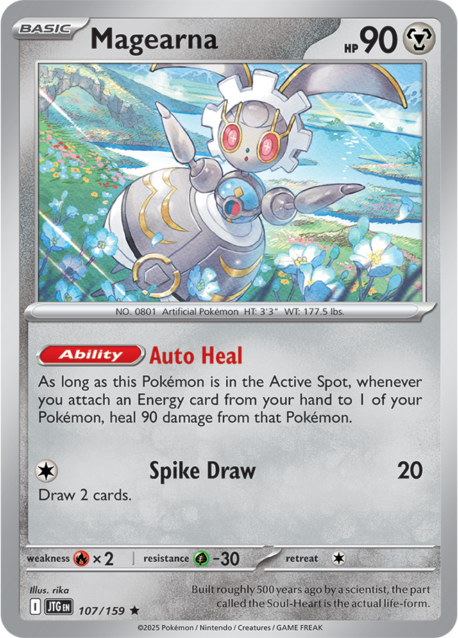 Scarlet & Violet Journey Together 107/159 Magearna Reverse Holo
