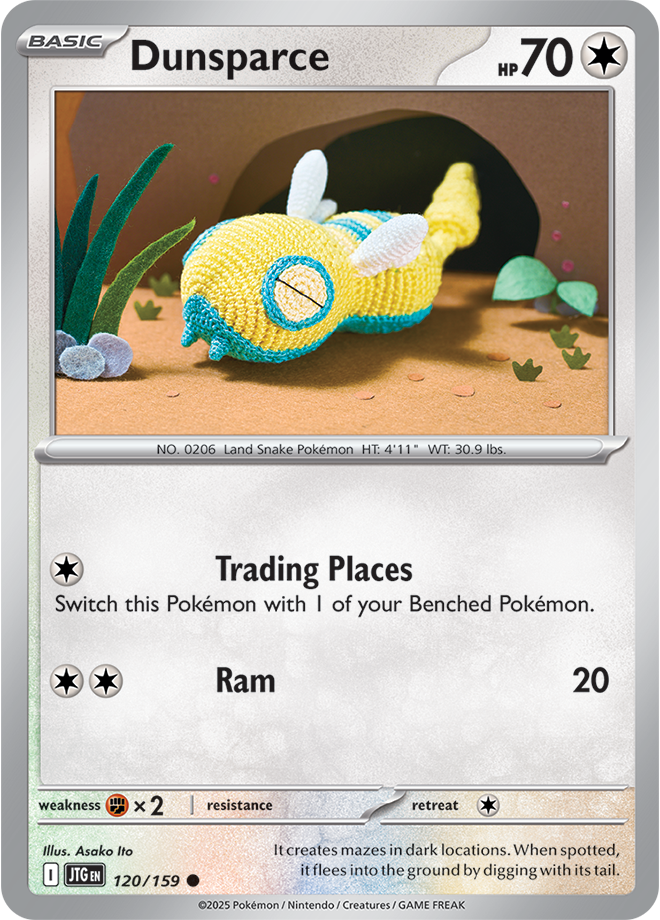 Scarlet & Violet Journey Together 120/159 Dunsparce