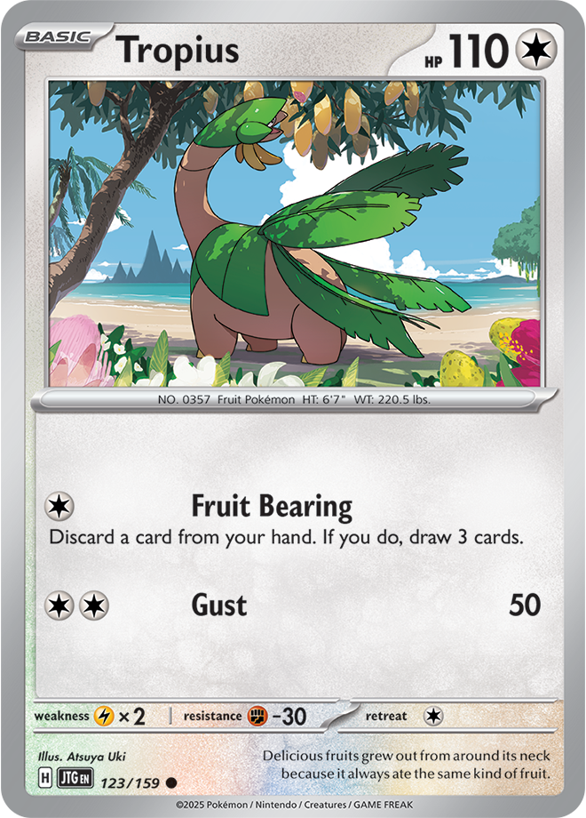 Scarlet & Violet Journey Together 123/159 Tropius