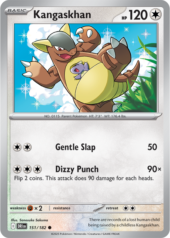 Scarlet & Violet Destined Rivals 151/182 Kangaskhan