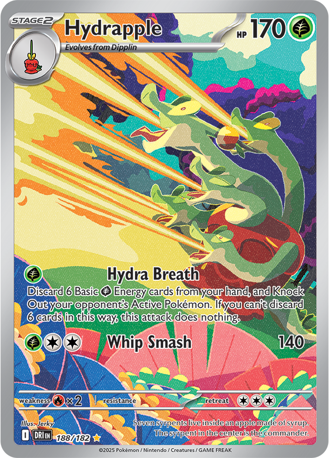 Scarlet & Violet Destined Rivals 188/182 Hydrapple