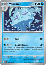 Scarlet & Violet White Flare 029/086 Vanilluxe Reverse Holo