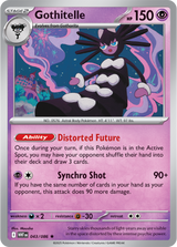 Scarlet & Violet White Flare 043/086 Gothitelle Reverse Holo