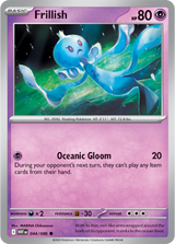 Scarlet & Violet White Flare 044/086 Frillish Reverse Holo