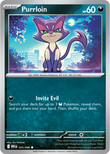 Scarlet & Violet White Flare 055/086 Purrloin