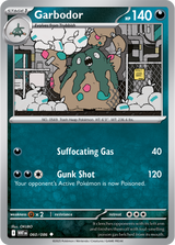 Scarlet & Violet White Flare 060/086 Garbodor Reverse Holo