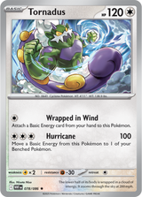 Scarlet & Violet White Flare 078/086 Tornadus Holo
