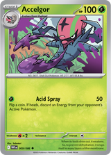 Scarlet & Violet White Flare 009/086 Accelgor