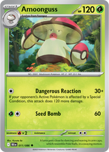 Scarlet & Violet Black Bolt 011/086 Amoonguss Reverse Holo