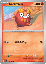 Scarlet & Violet Black Bolt 013/086 Darumaka Master Ball Reverse Holo