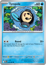 Scarlet & Violet Black Bolt 019/086 Tympole Reverse Holo