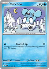 Scarlet & Violet Black Bolt 025/086 Cubchoo