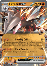 Scarlet & Violet Black Bolt 046/086 Excadrill ex