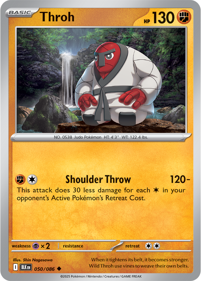 Scarlet & Violet Black Bolt 050/086 Throh
