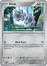 Scarlet & Violet Black Bolt 061/086 Klink Reverse Holo