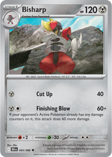 Scarlet & Violet Black Bolt 065/086 Bisharp Reverse Holo