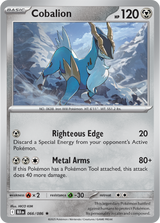 Scarlet & Violet Black Bolt 066/086 Cobalion Reverse Holo