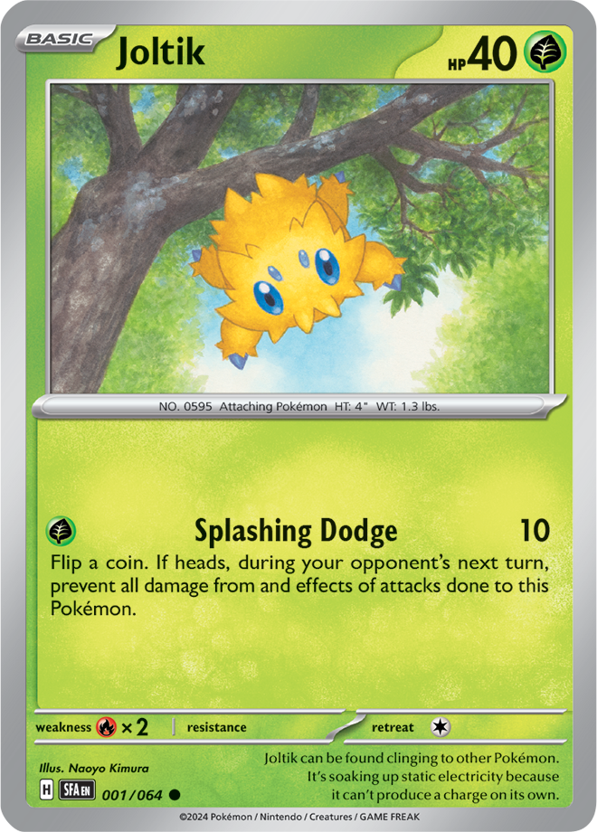 Scarlet & Violet Shrouded Fable 001/064 Joltik