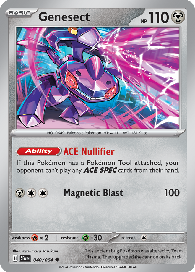 Scarlet & Violet Shrouded Fable 040/064 Genesect