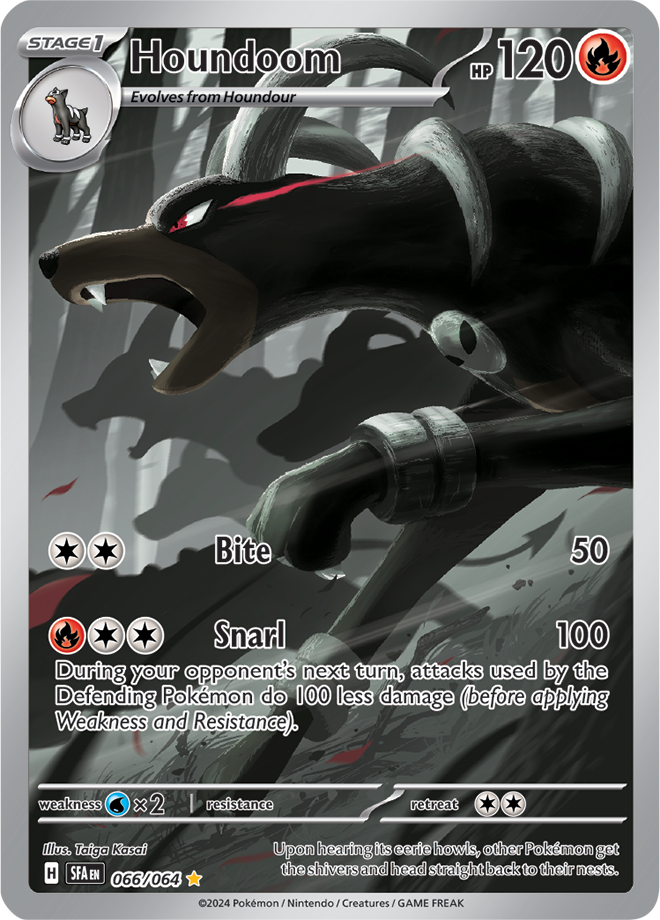 Scarlet & Violet Shrouded Fable 066/064 Houndoom