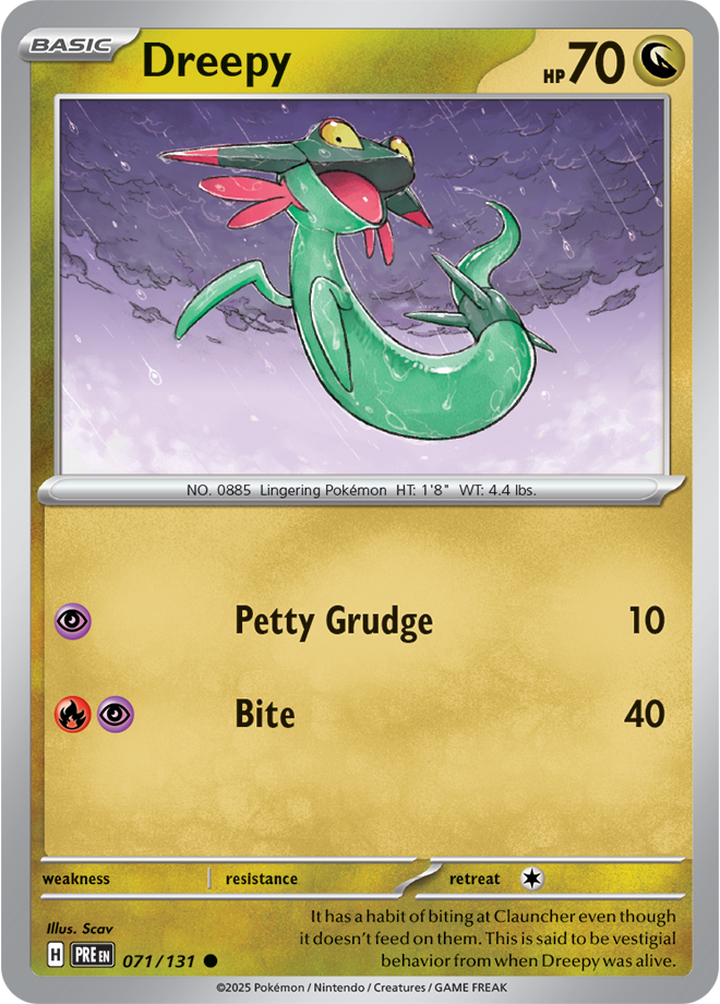 Scarlet & Violet Prismatic Evolutions 071/131 Dreepy