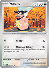 Scarlet & Violet Prismatic Evolutions 081/131 Miltank Pokeball Reverse Holo