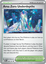 Scarlet & Violet Prismatic Evolutions 094/131 Area Zero Underdepths Poke Ball Reverse Holo