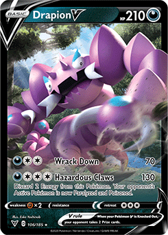 Sword & Shield Vivid Voltage 106/185 Drapion V