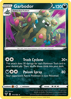 Sword & Shield Vivid Voltage 111/185 Garbodor