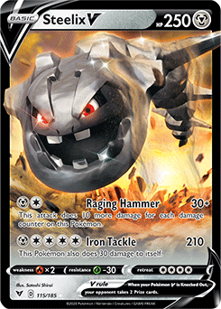Sword & Shield Vivid Voltage 115/185 Steelix V