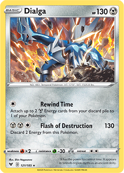 Sword & Shield Vivid Voltage 121/185 Dialga