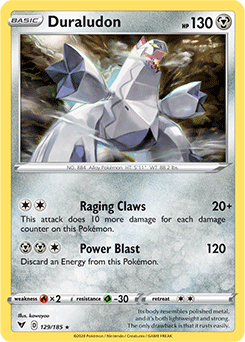 Sword & Shield Vivid Voltage 129/185 Duraludon