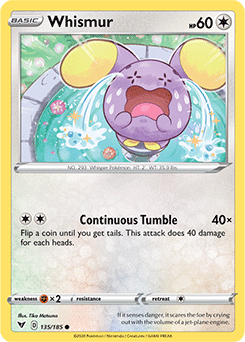 Sword & Shield Vivid Voltage 135/185 Whismur